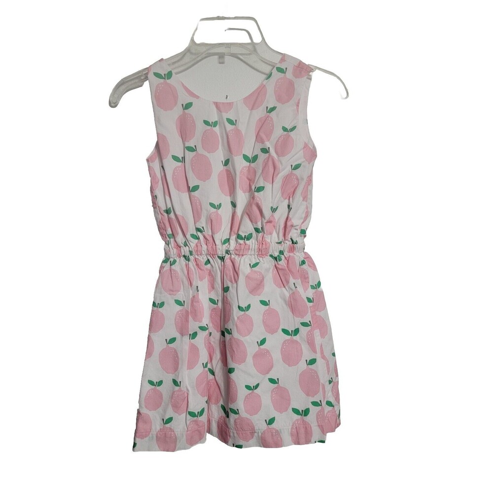 Girls Size James & Lottie Kristin Knot Dress Pink Lemonade Size 7 NWOT